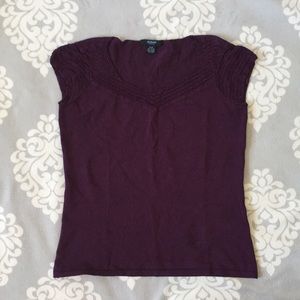 Alfani - Plum Purple Top